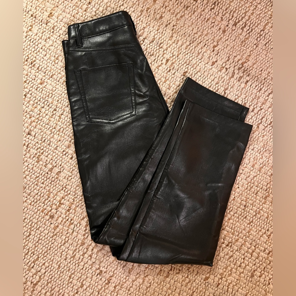 Aritzia Wilfred leather pants